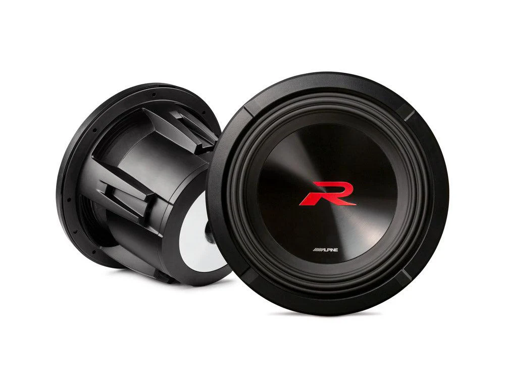 Alpine R2-W10D4 Subwoofer di nuova generazione da 10 pollici (25 cm) della R-Series con doppia bobina mobile da 4 ohm