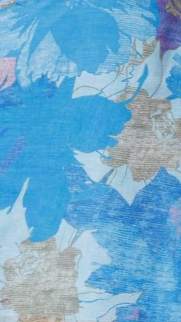 Rochelle Mini Dress - Blue Floral