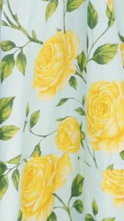 Kaethe Maxi Dress - Lemon/Aqua Floral