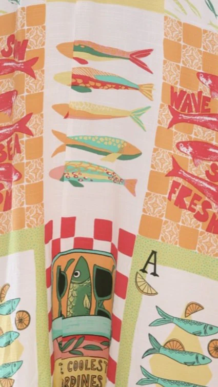 Zeena Maxi Dress - Sardinia Print