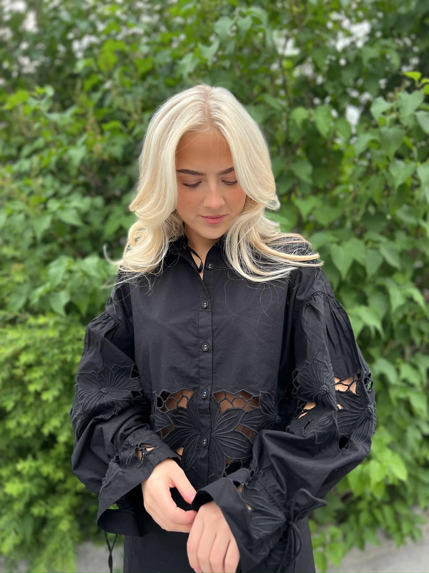 Scarlett Poppies - Tasmin Top - Onyx Black