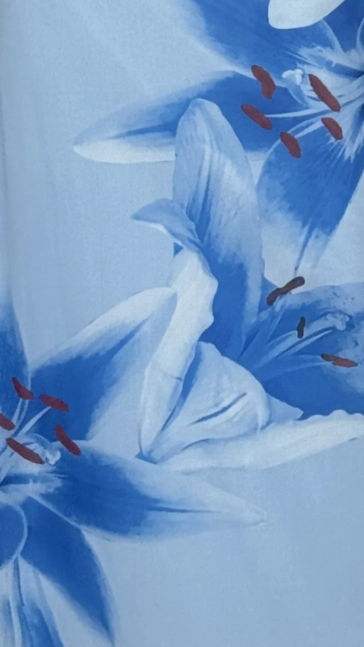 Angela Mini Dress - Blue Paradise