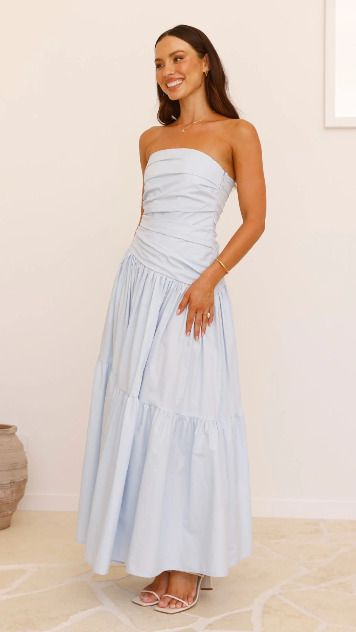 Lola Maxi Dress - Blue