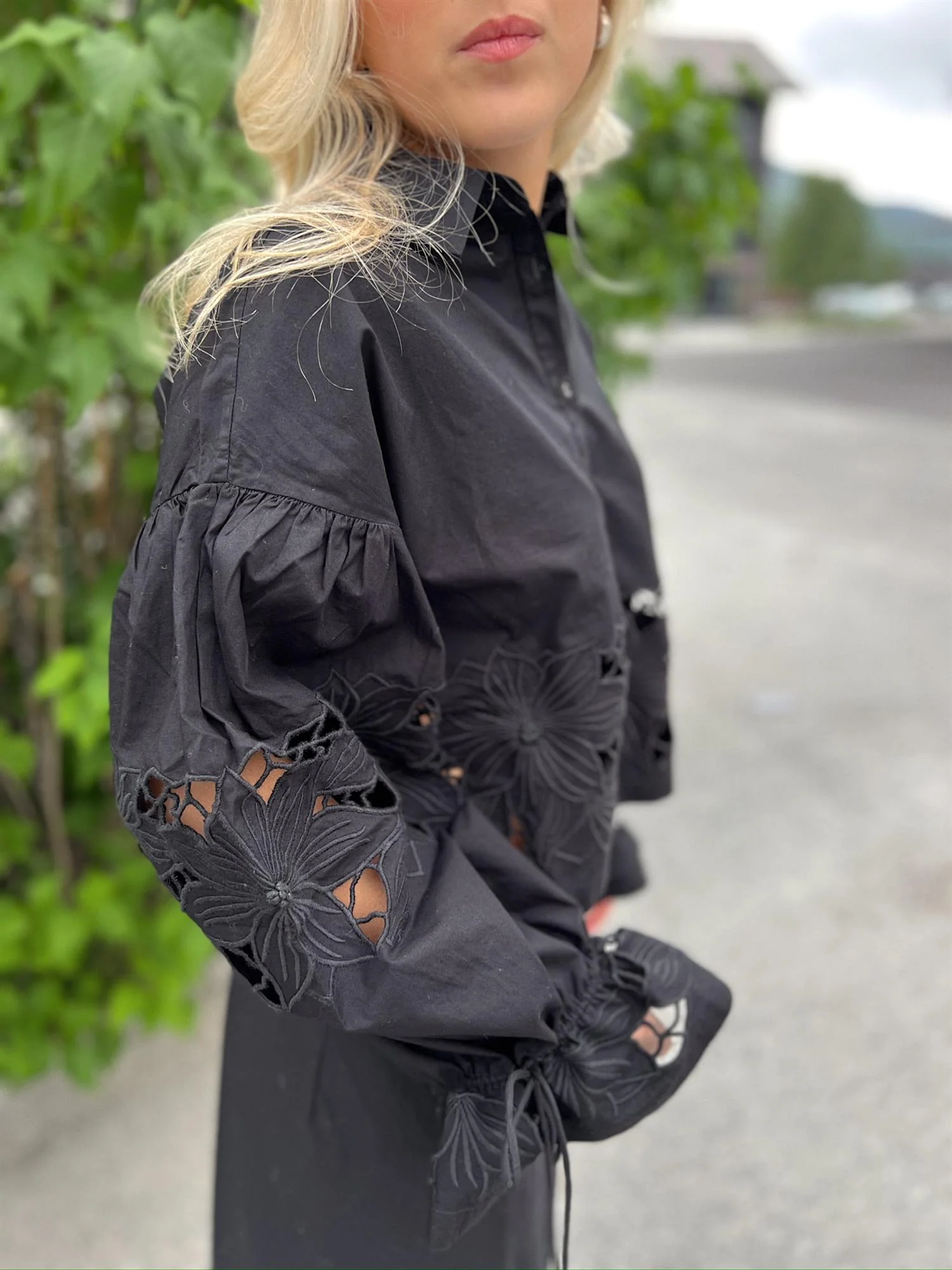 Scarlett Poppies - Tasmin Top - Onyx Black