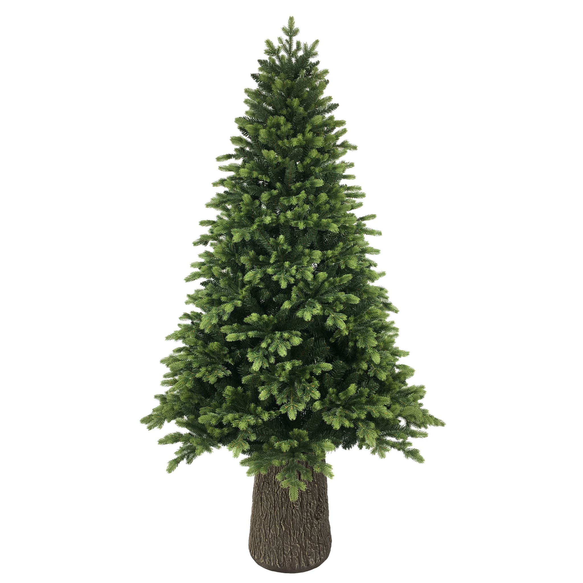 Albero di Natale Gilley con tronco 180 cm