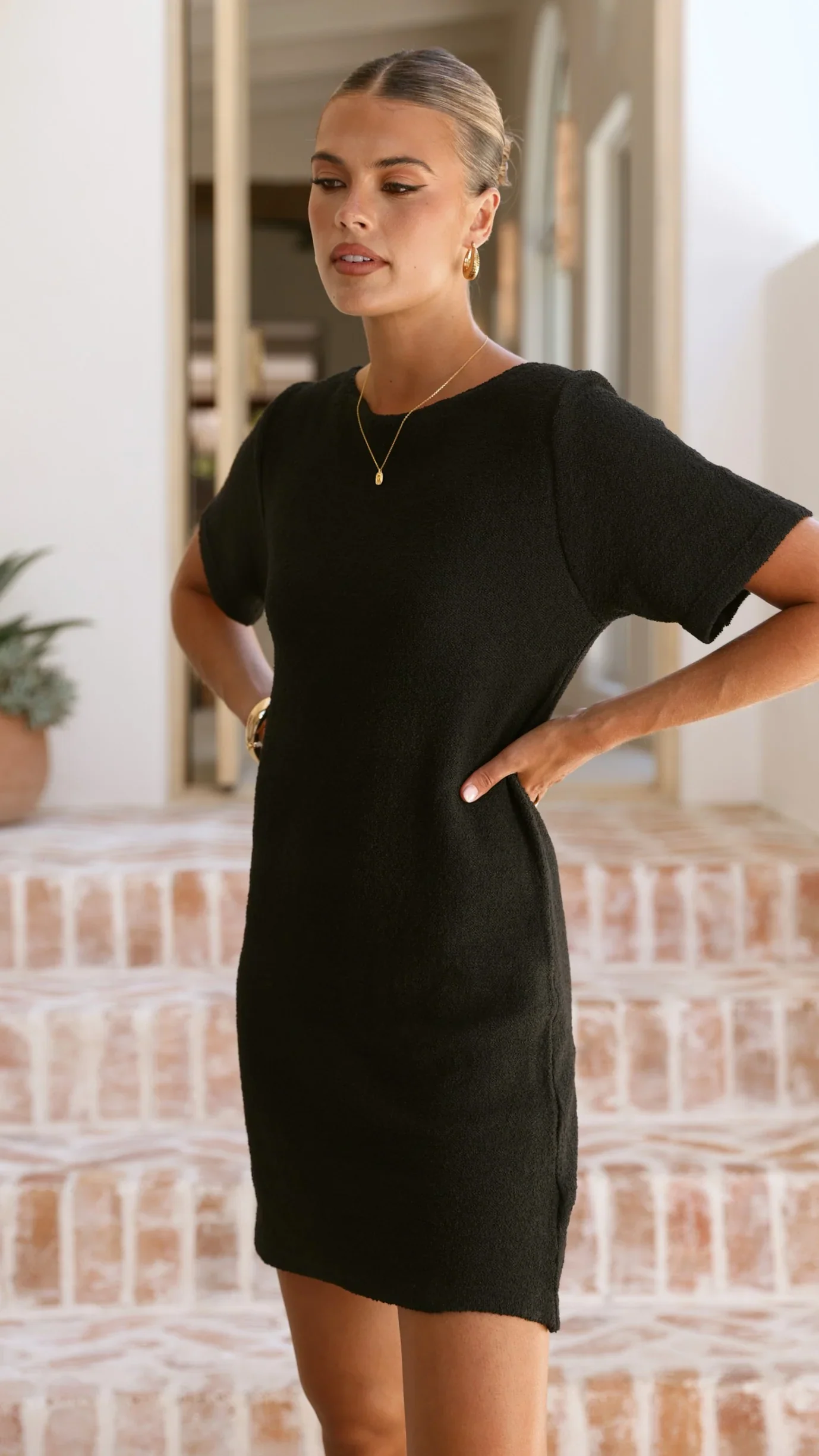 Janaya Mini Dress - Black