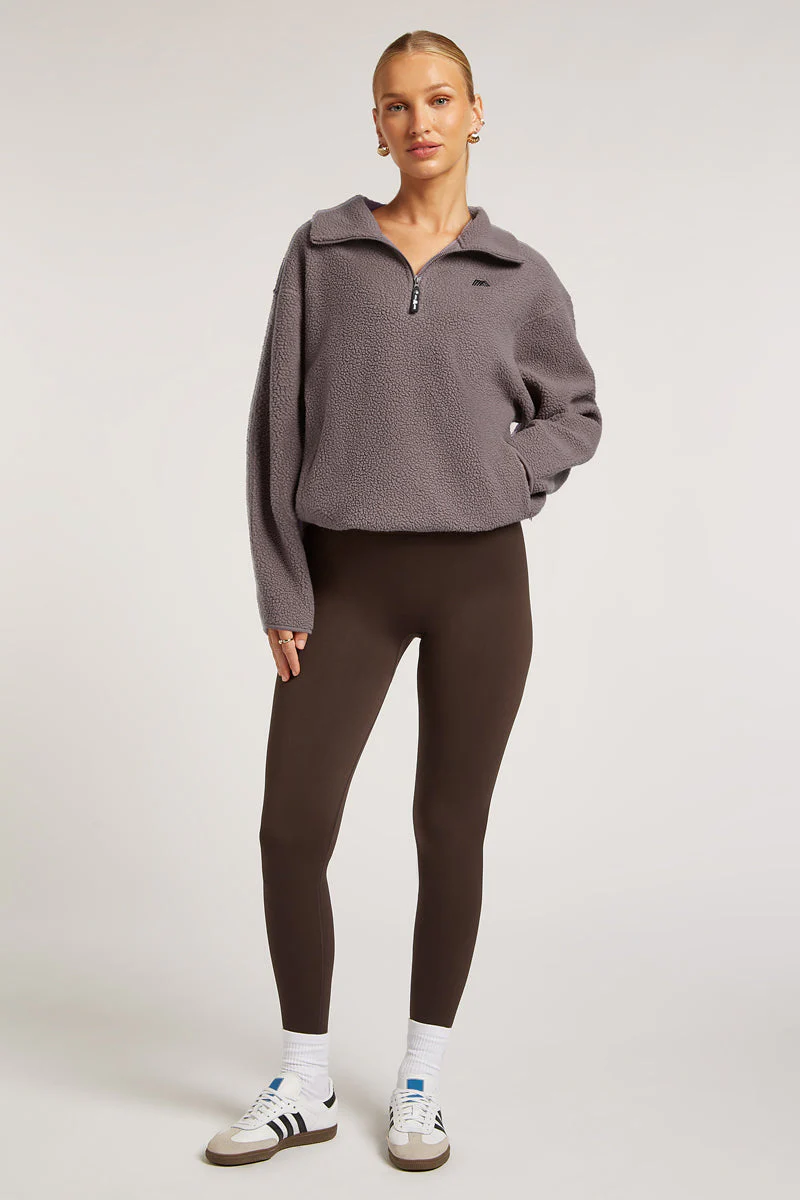 ALIX Half-Zip Muted Mauve