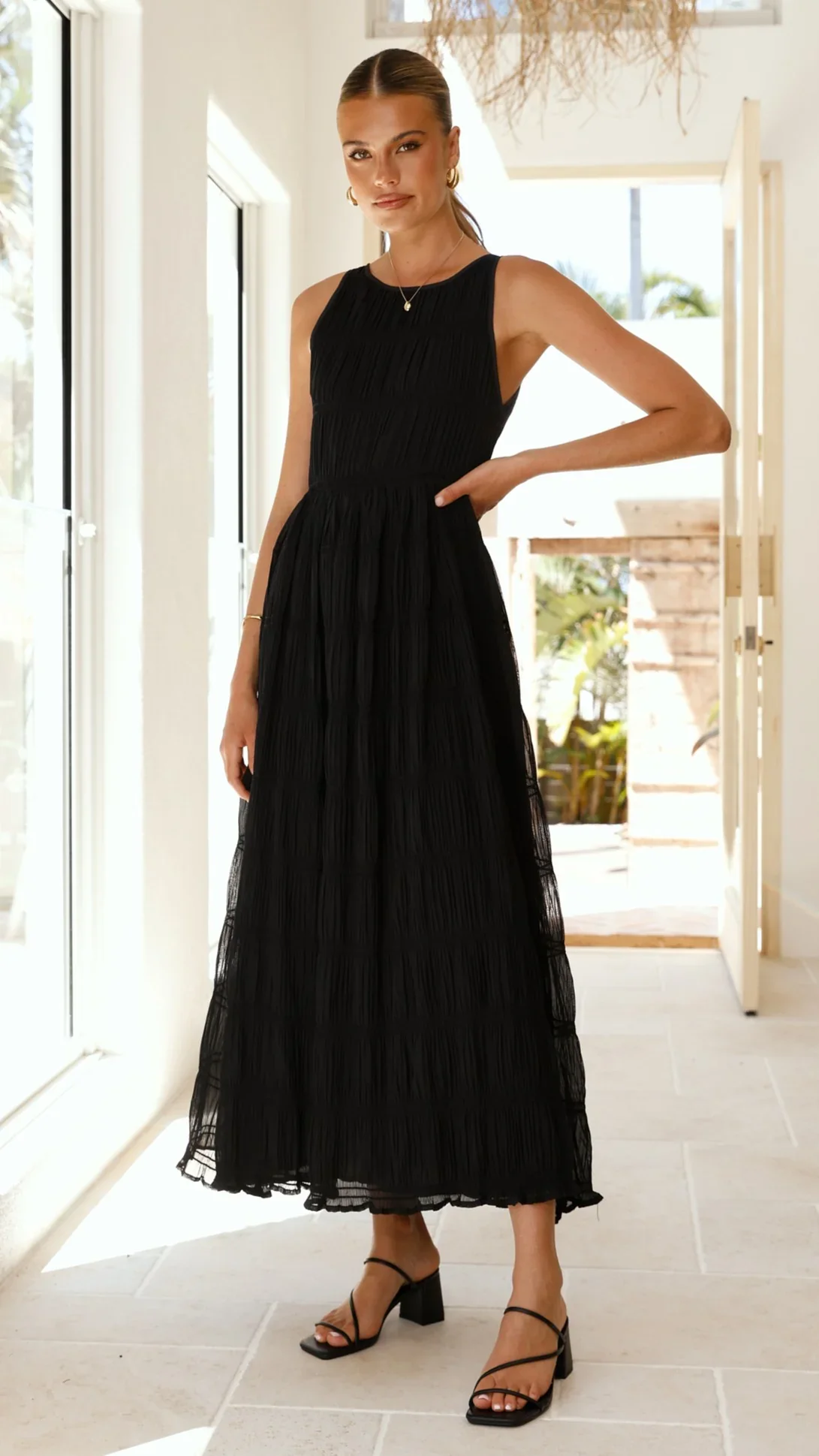 Lassie Maxi Dress - Black