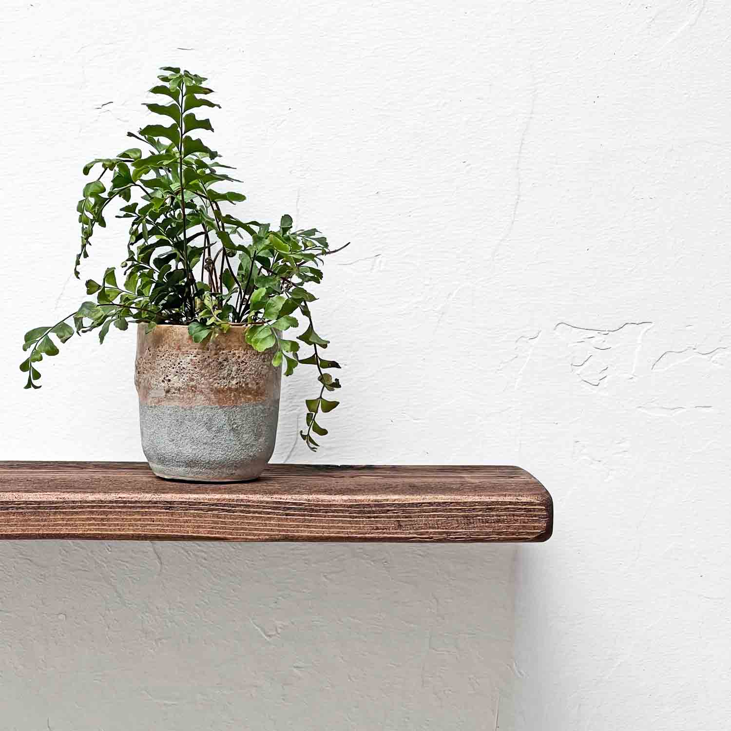 Rustic Floating Shelf | Thin | 15cm Depth