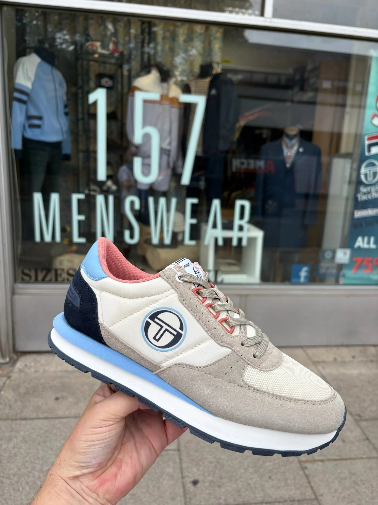 Sergio Tacchini Venezia Trainers - Terra/White/Navy