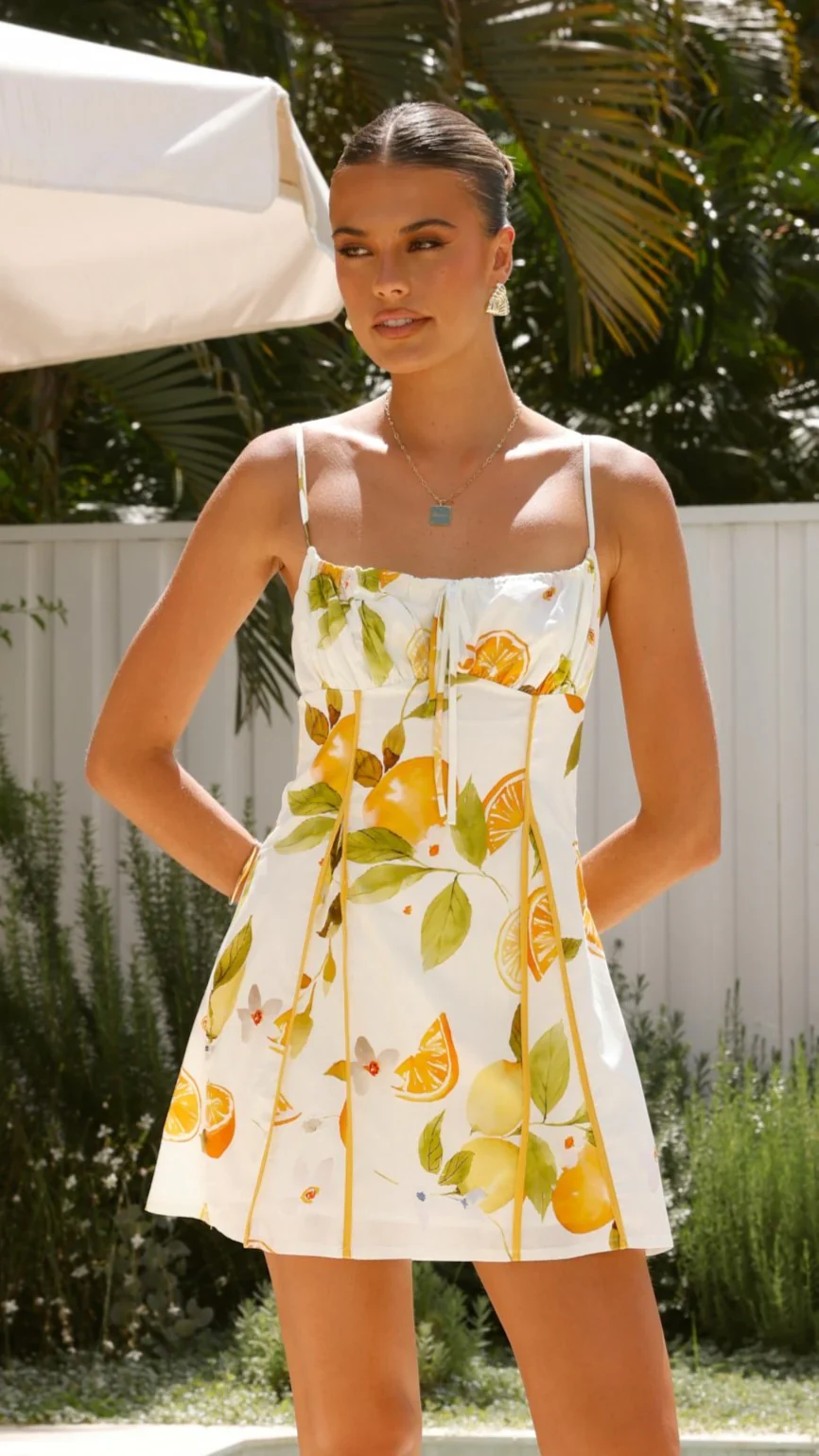 Agatha Mini Dress - Sunshine and Lemons