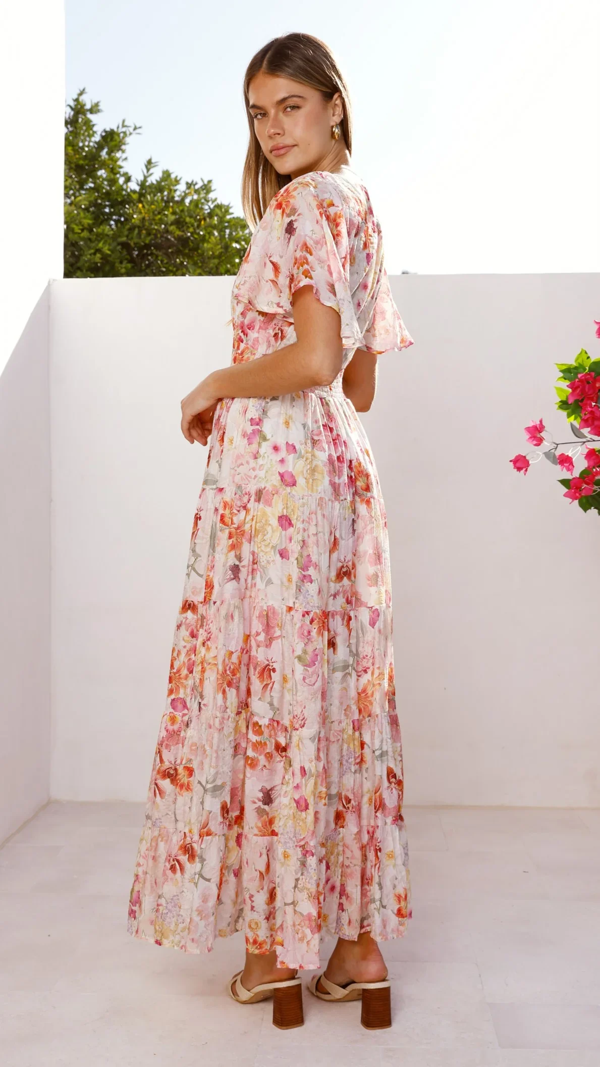 Jana Maxi Dress - Spring Floral