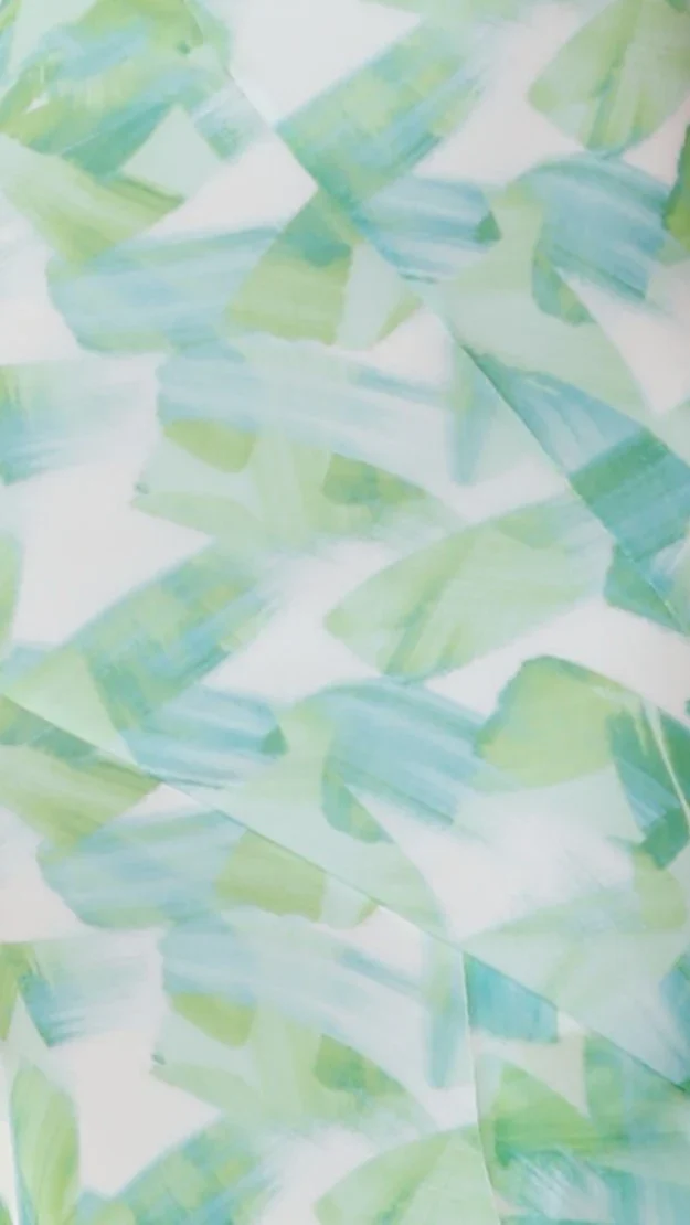 Zinnia Midi Dress - Green Floral