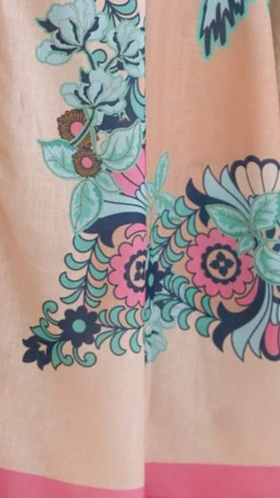 Dali Maxi Dress - Island Bloom Pink