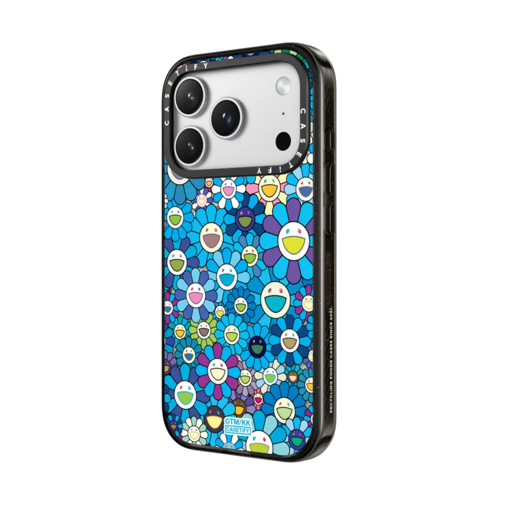Flowers Bloom (Blue) Phone Case