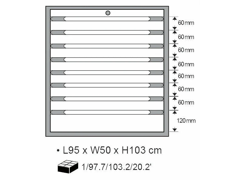 Servante JUMBO BLACK TONIC Series 521 outils