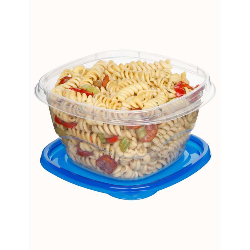 Sistema Madopbevaring - Deep Square TakeAlongs - 4-Pak - 1.2L - Royal Blue