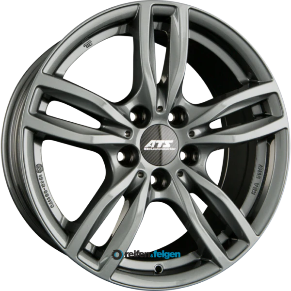 ATS EVOLUTION 7.5x17 ET52 5x112 NB66.6 Dark-Grey