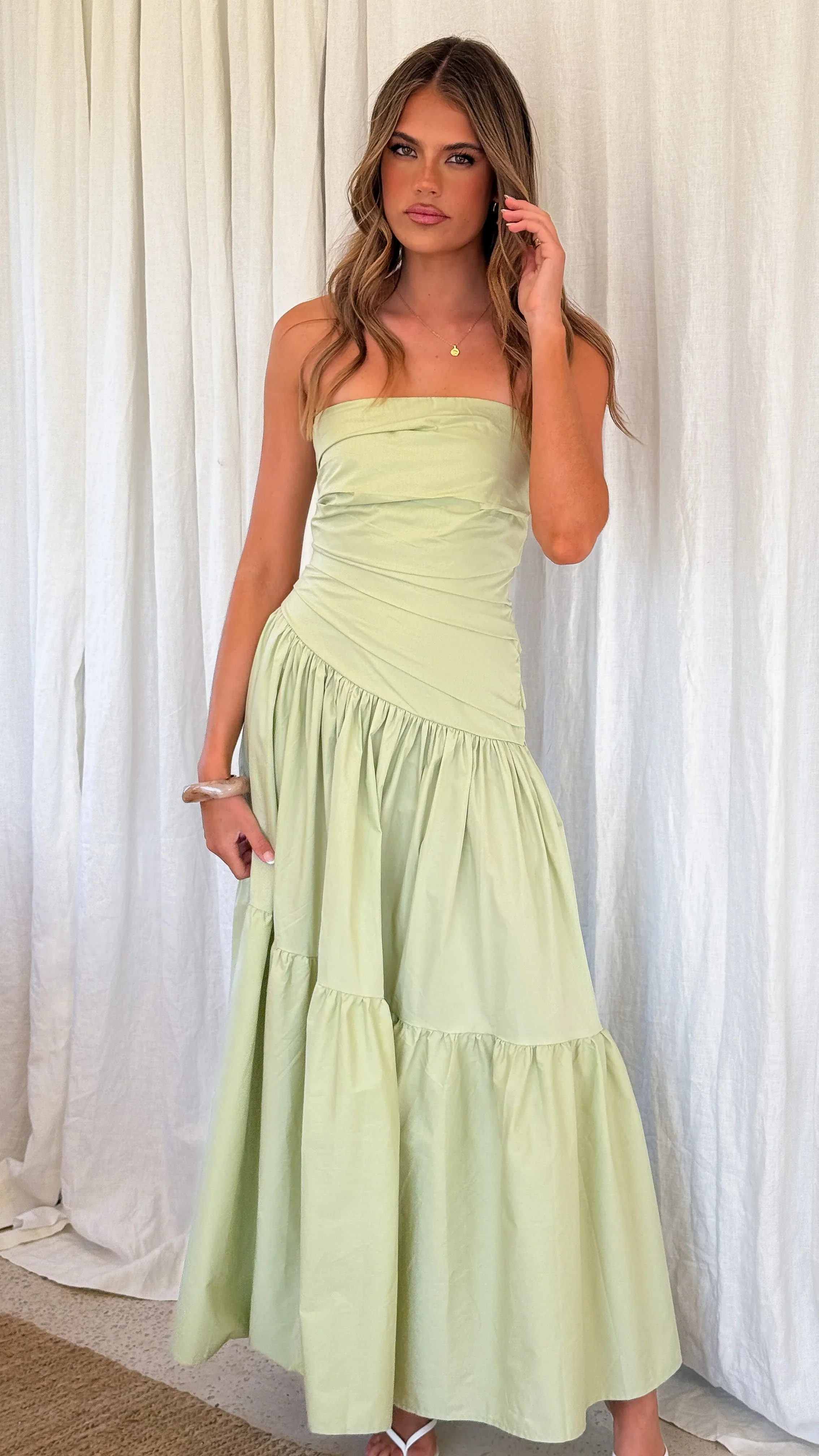 Lola Maxi Dress - Sage