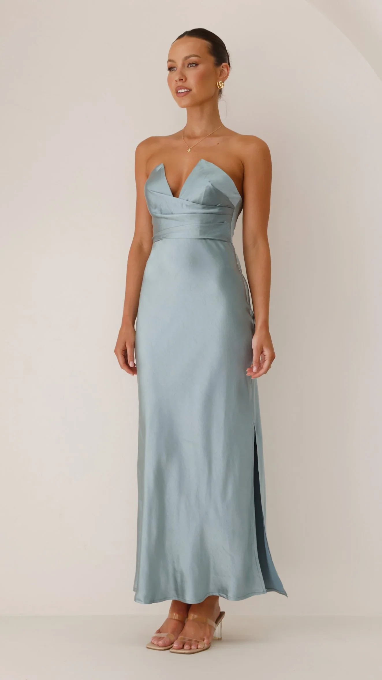 Valerie Maxi Dress - Blue