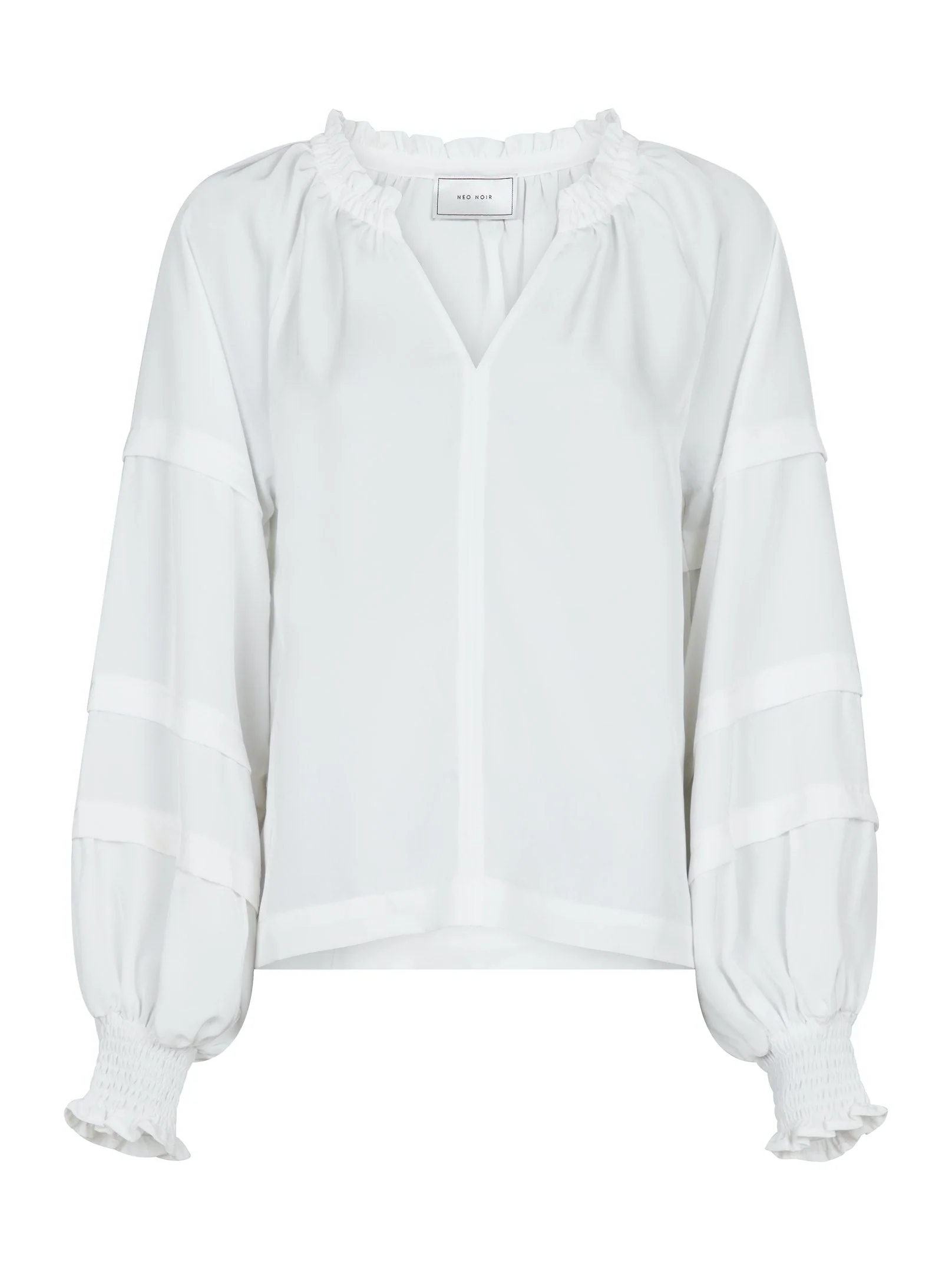 Neo Noir - Junilla Solid Blouse Off White