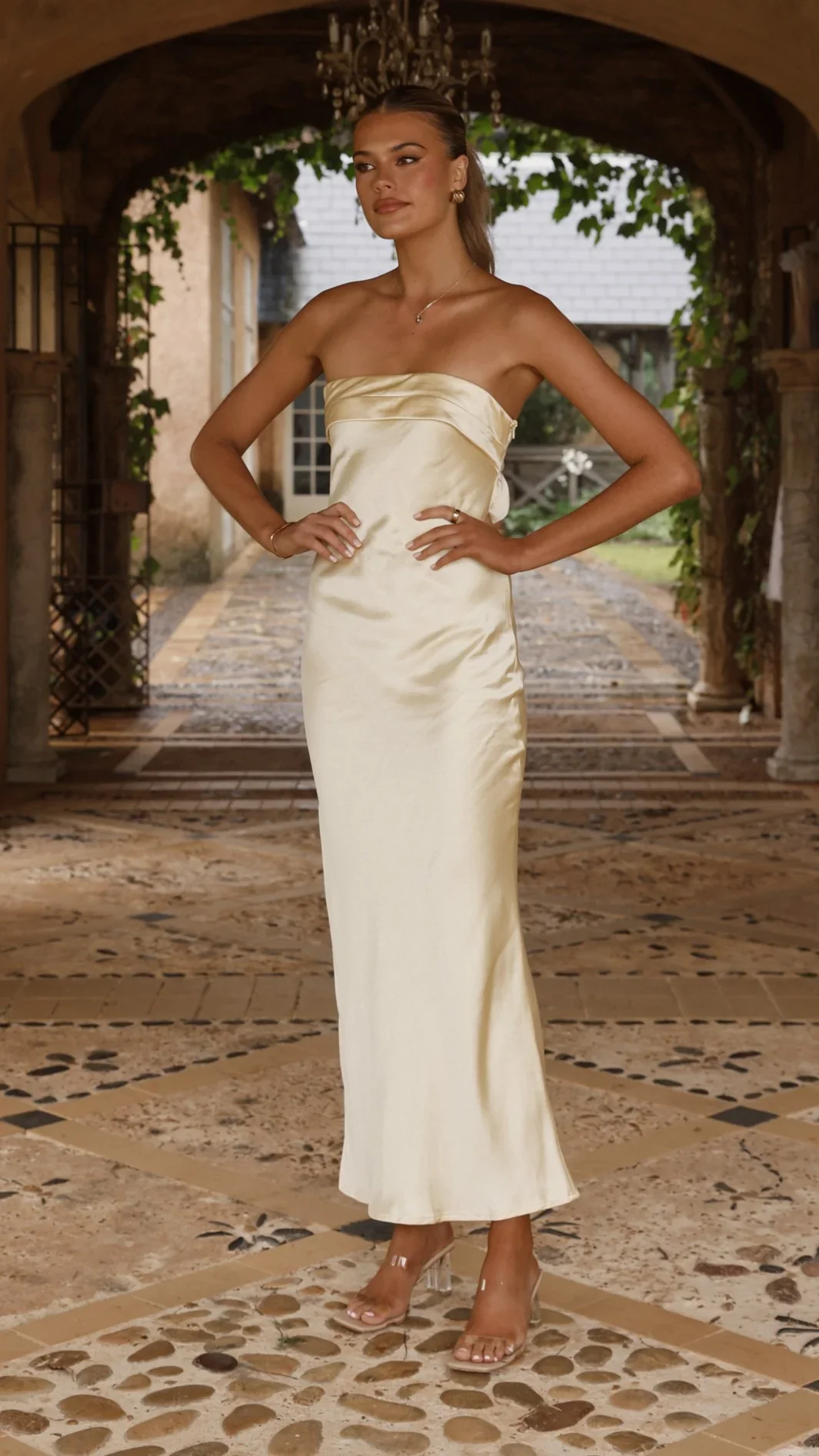 Gisele Maxi Dress - Yellow