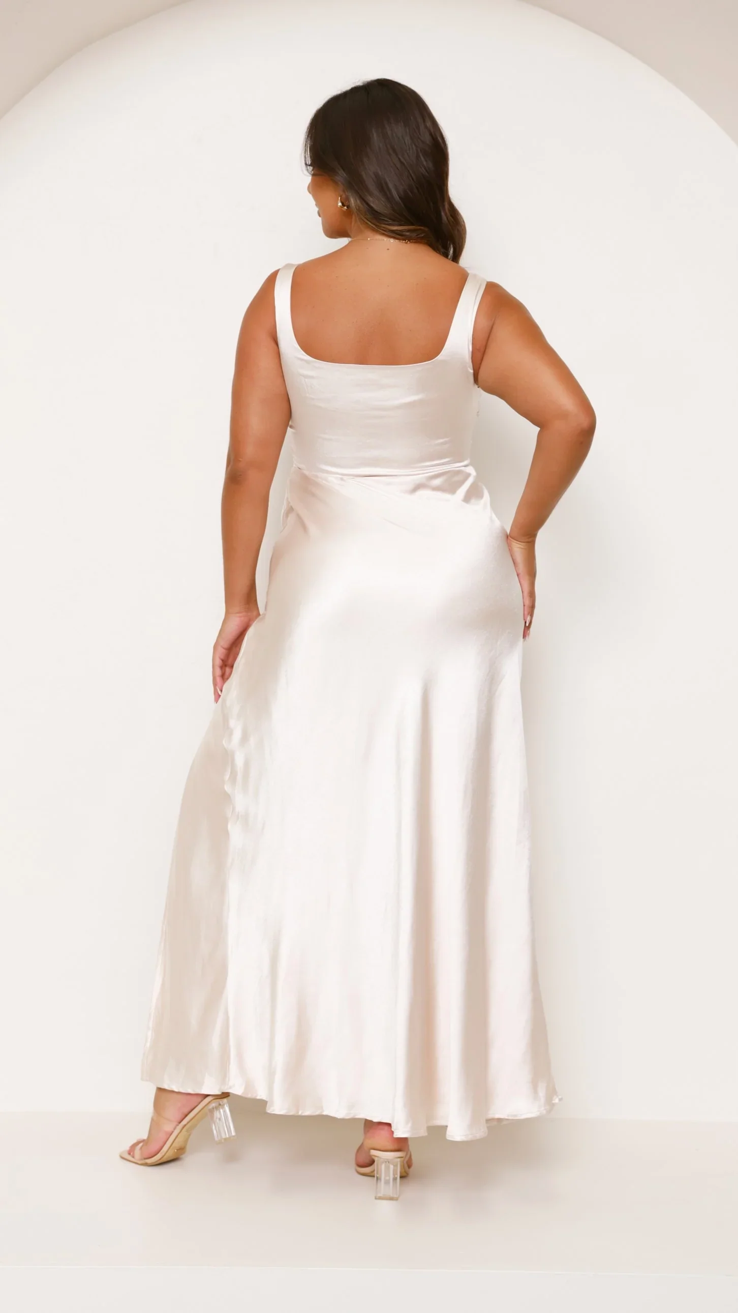 Alaria Maxi Dress - Champagne