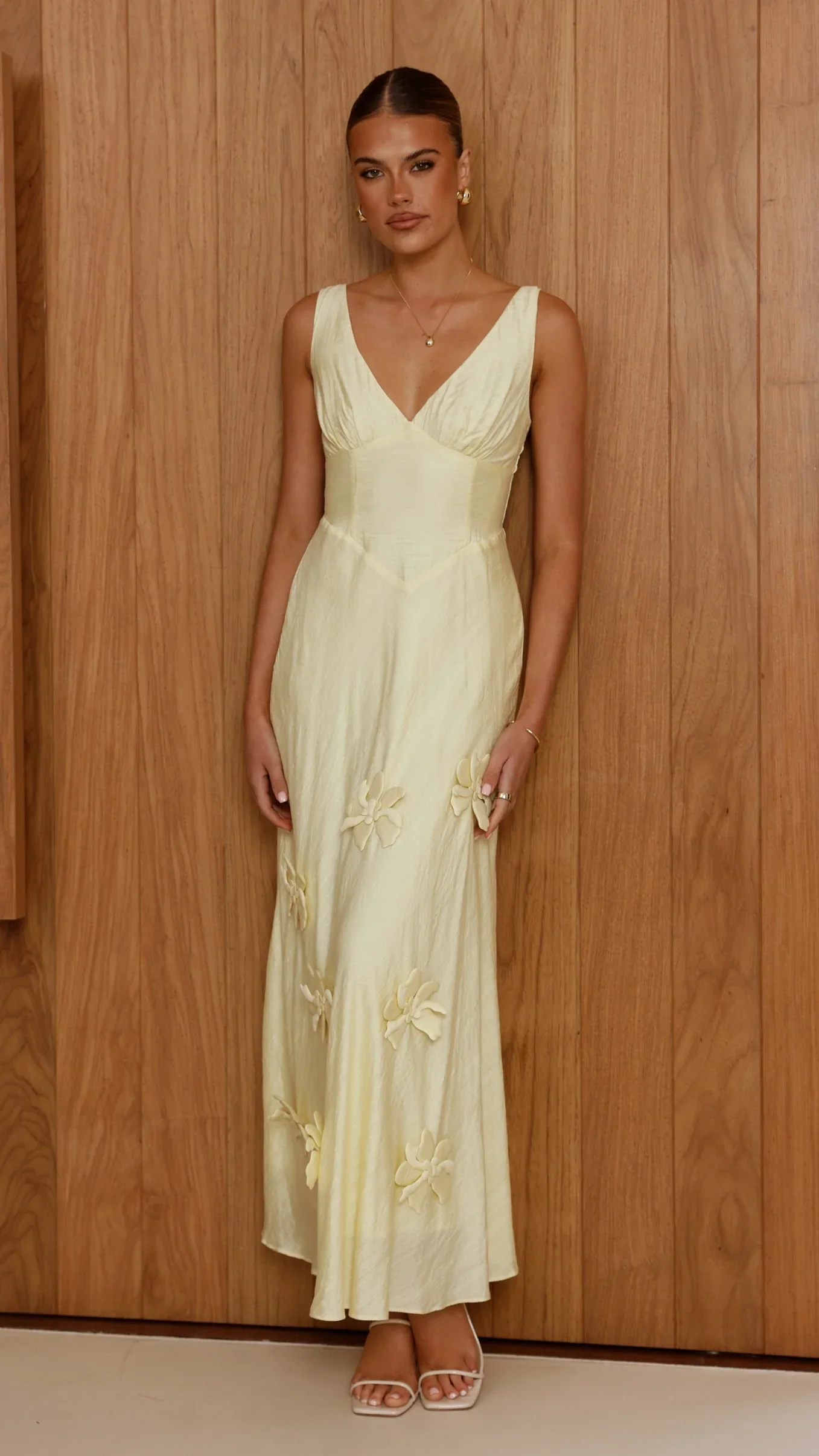 Lavara Maxi Dress - Yellow