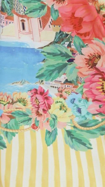 Bloom Maxi Dress - Positano Blue