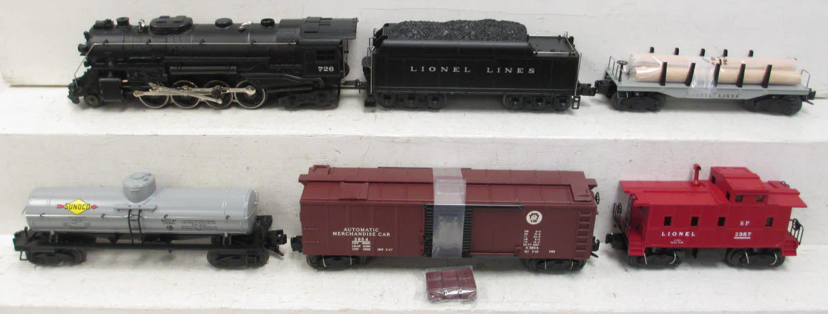 Lionel 6-38338 PWC Berkshire O Gauge Steam Freight Train Set #2129WS