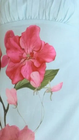 Adley Mini Dress - Blue/Pink Floral