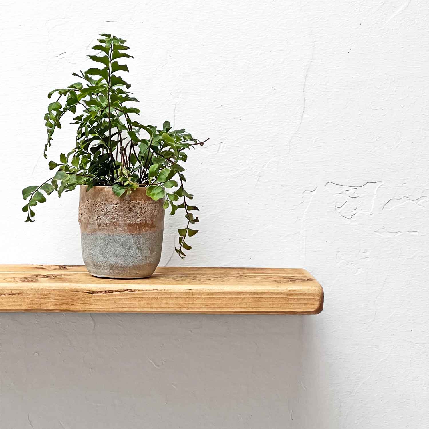 Rustic Floating Shelf | Thin | 15cm Depth