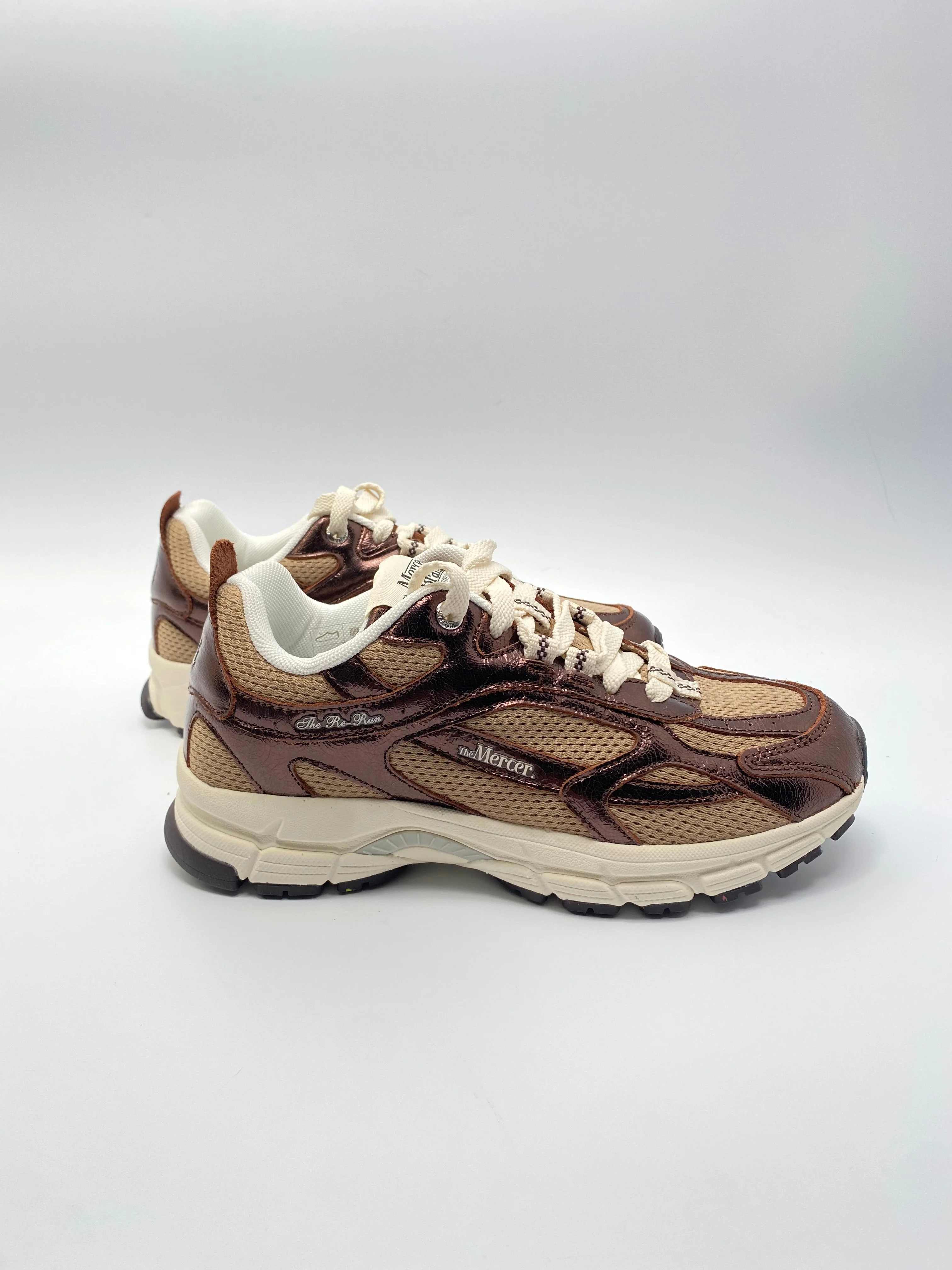 Mercer sneaker The Re-Run cracked brown 800