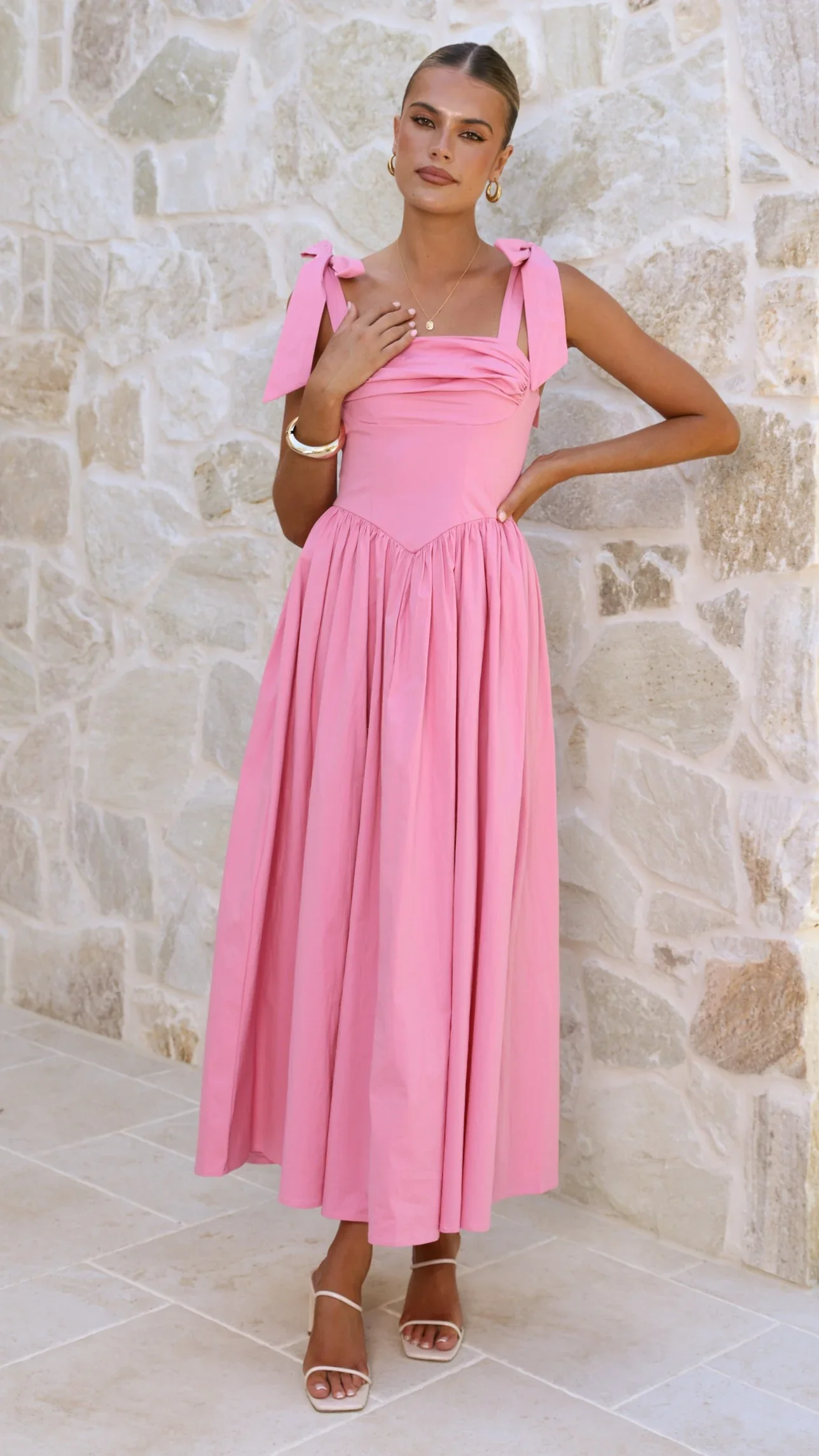 Haisley Maxi Dress - Pink