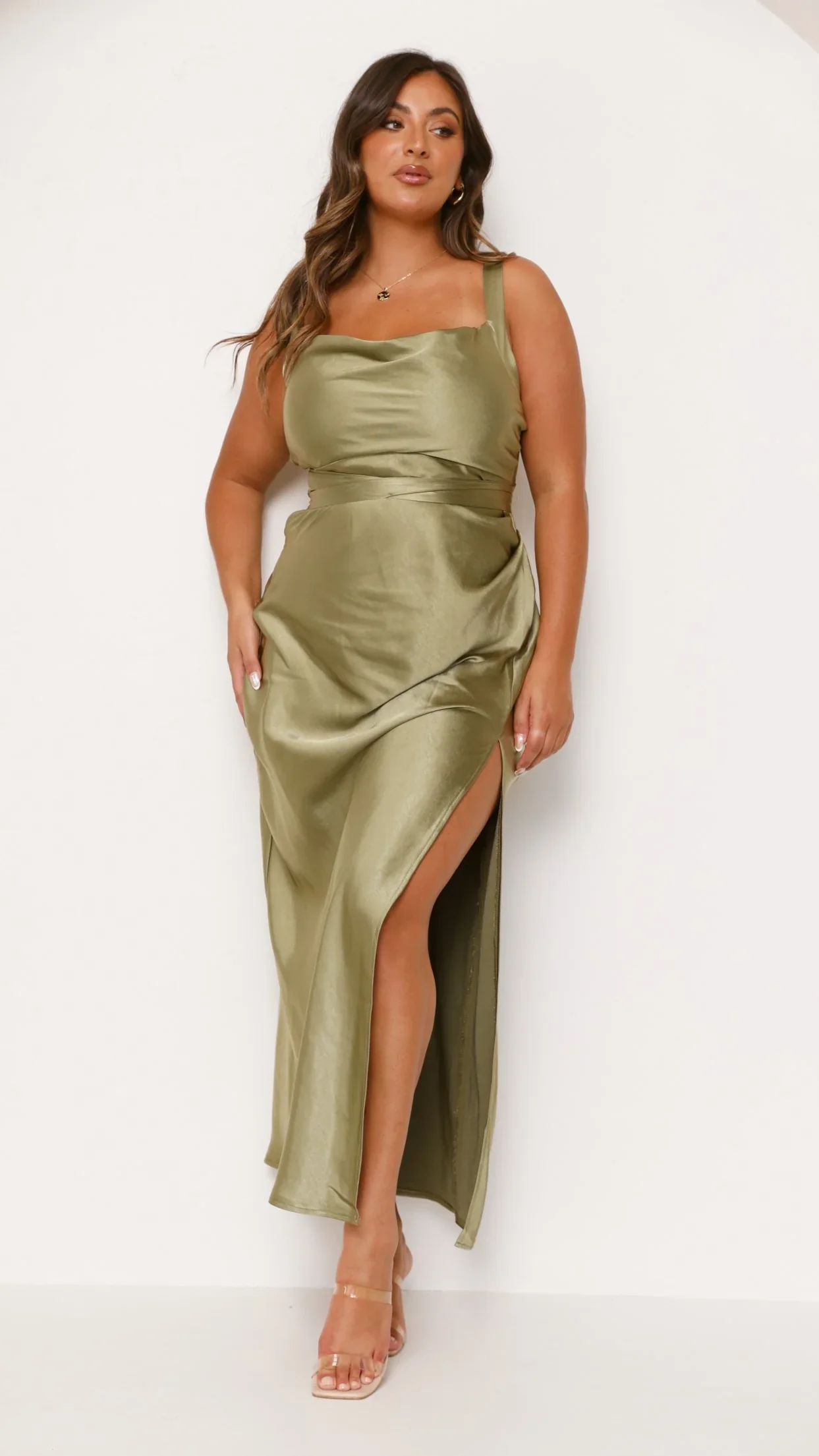 Zendaya Maxi Dress - Olive