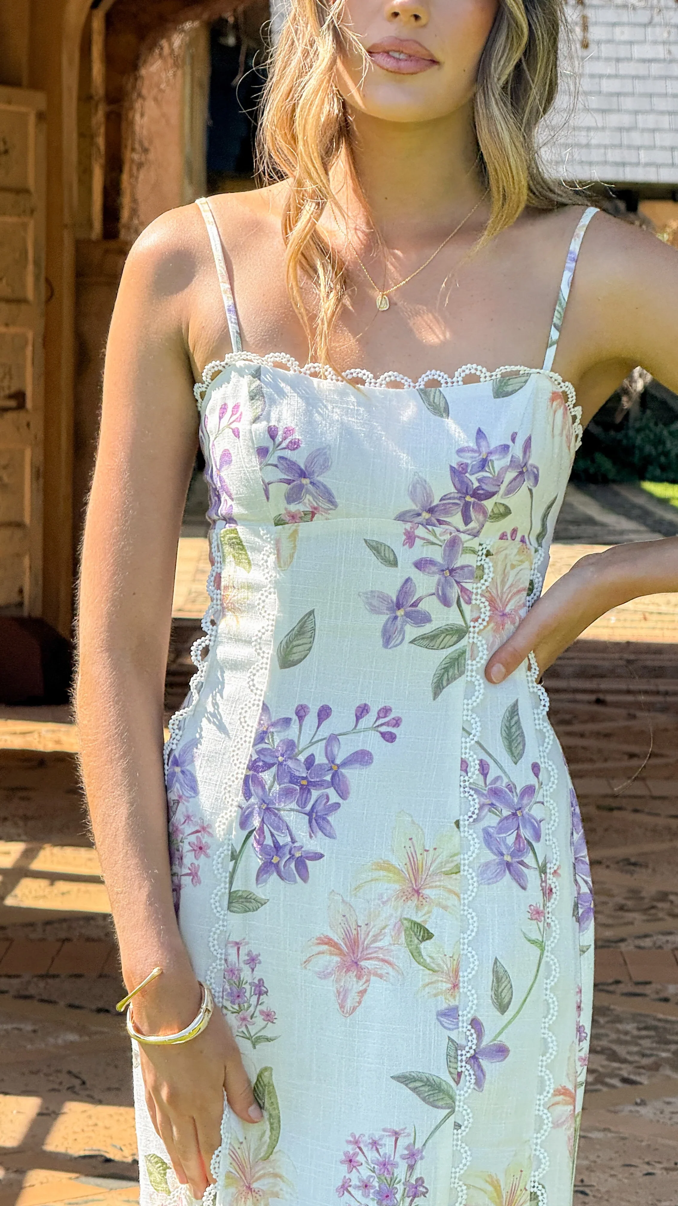 Carlia Maxi Dress - Botanical Bloom