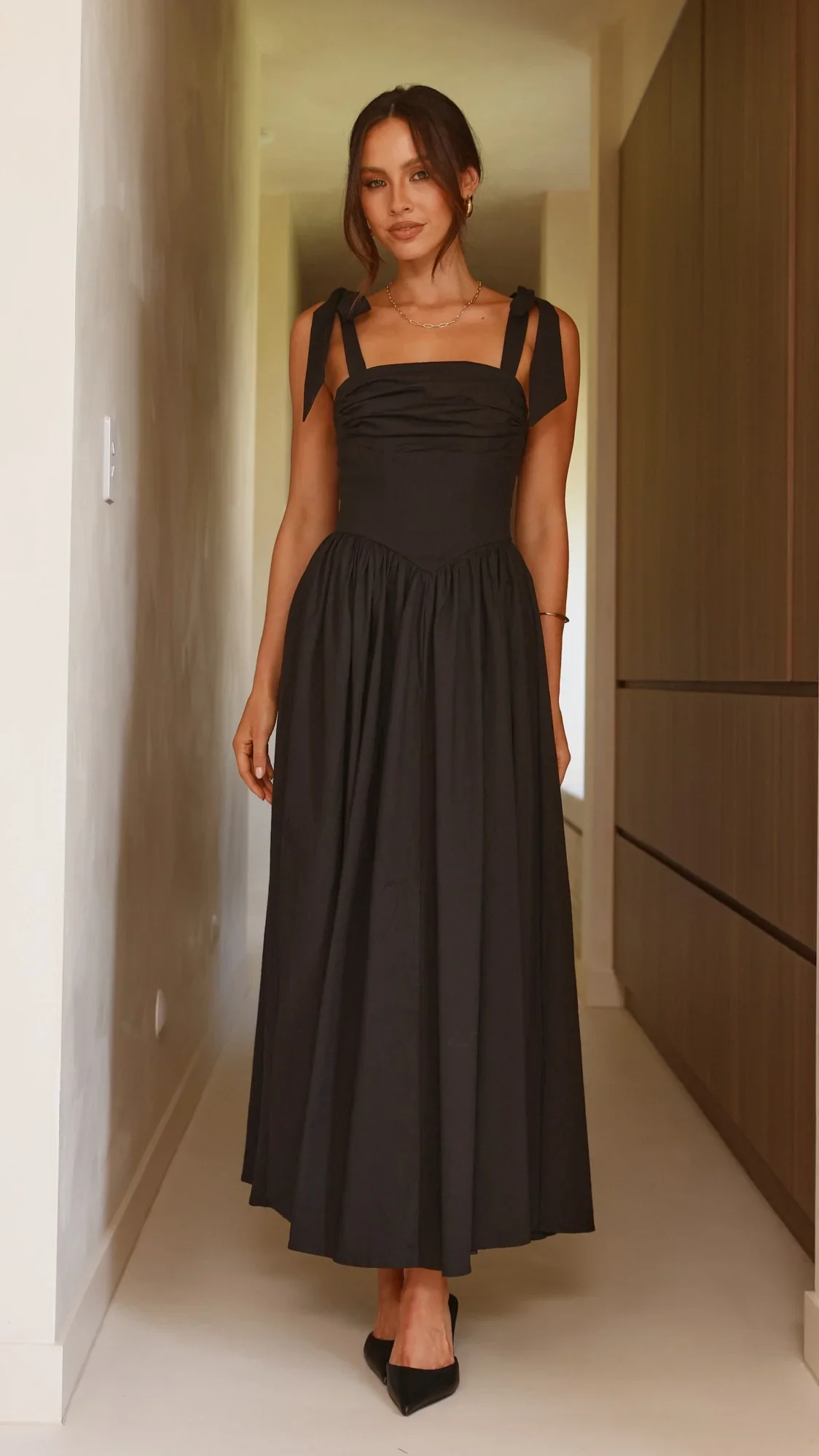 Haisley Maxi Dress - Black