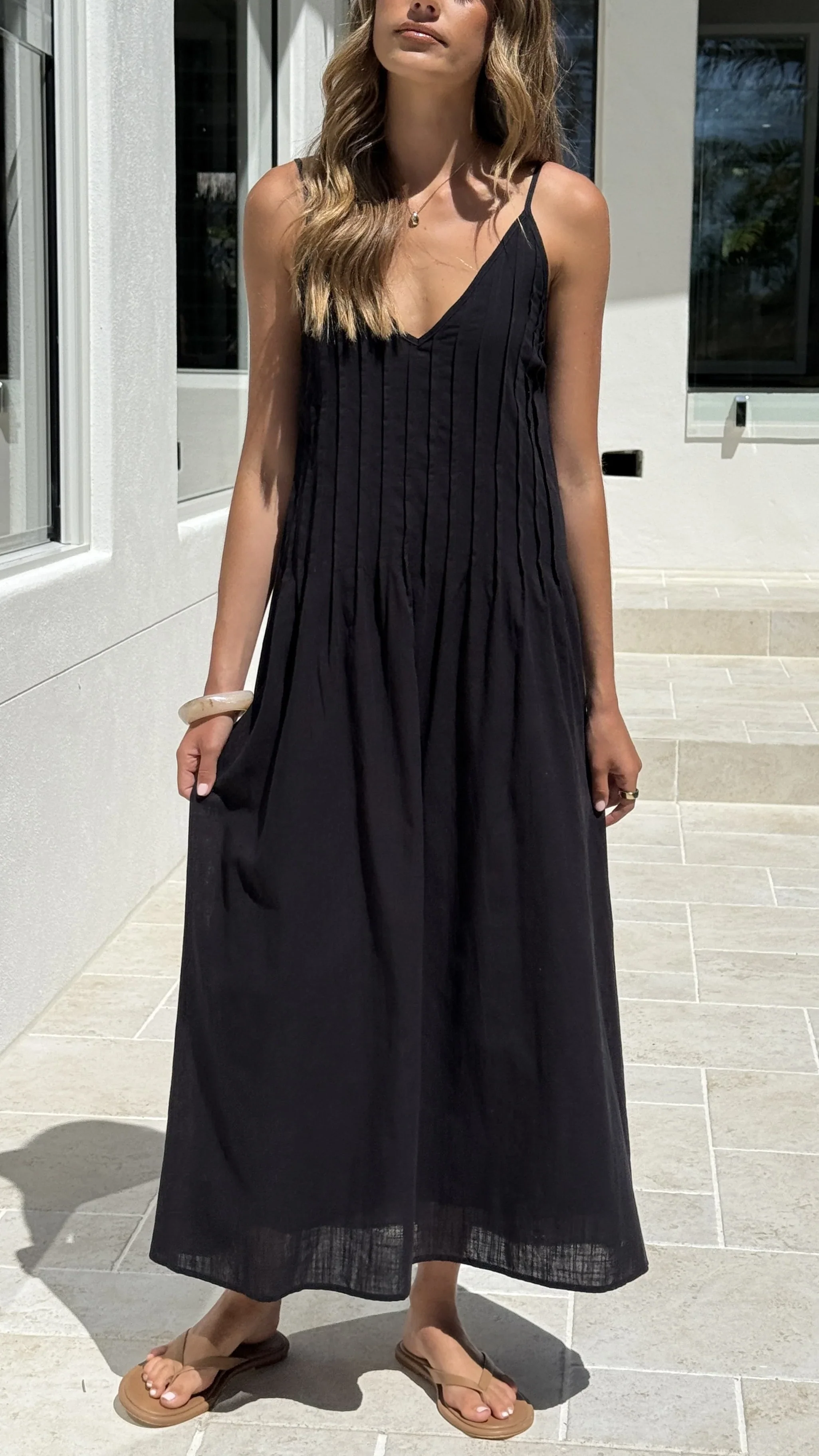 Aspen Maxi Dress - Black
