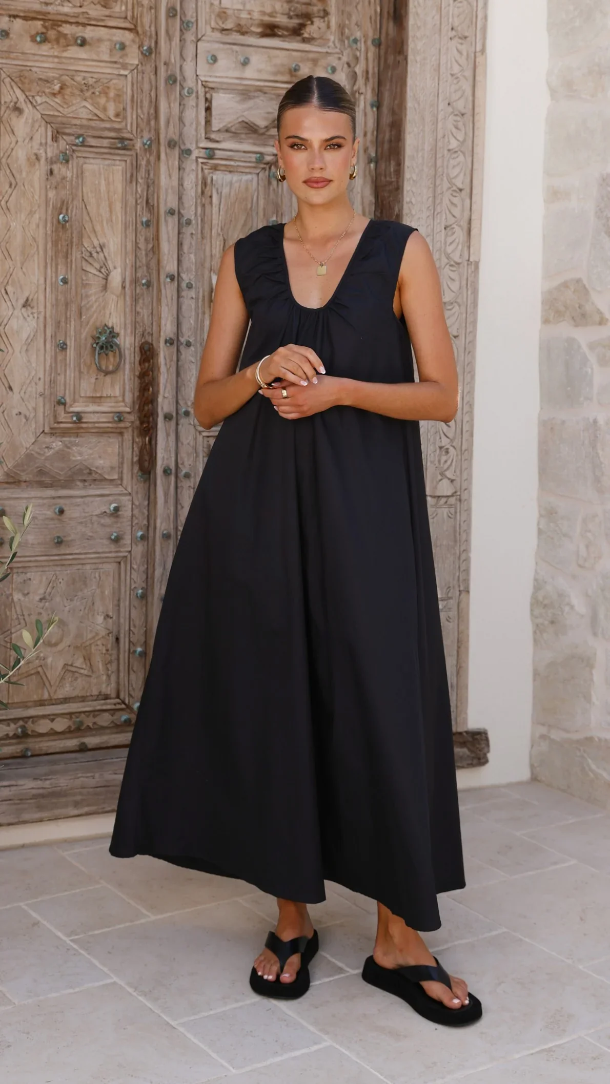 Scout Maxi Dress - Black