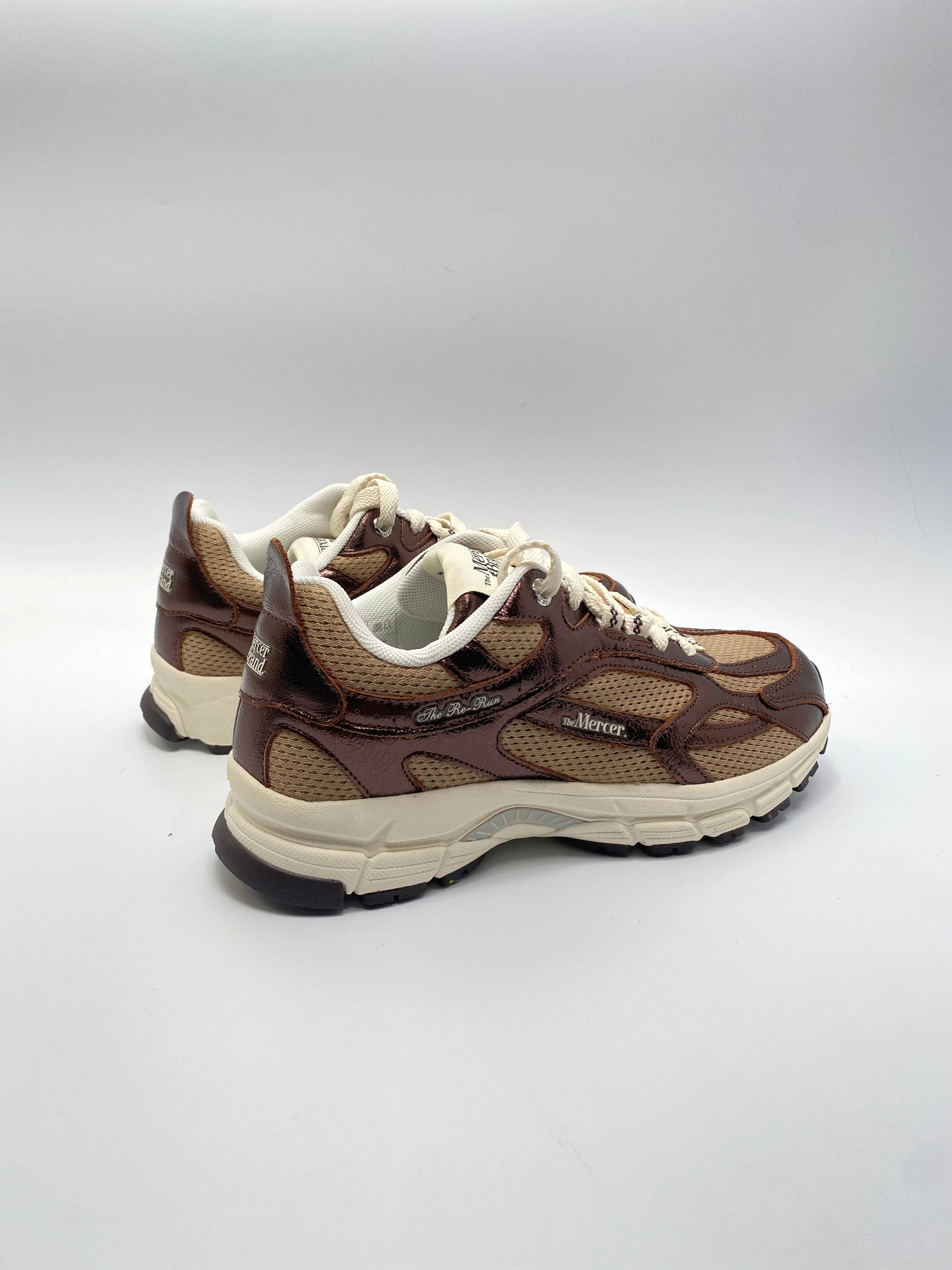 Mercer sneaker The Re-Run cracked brown 800