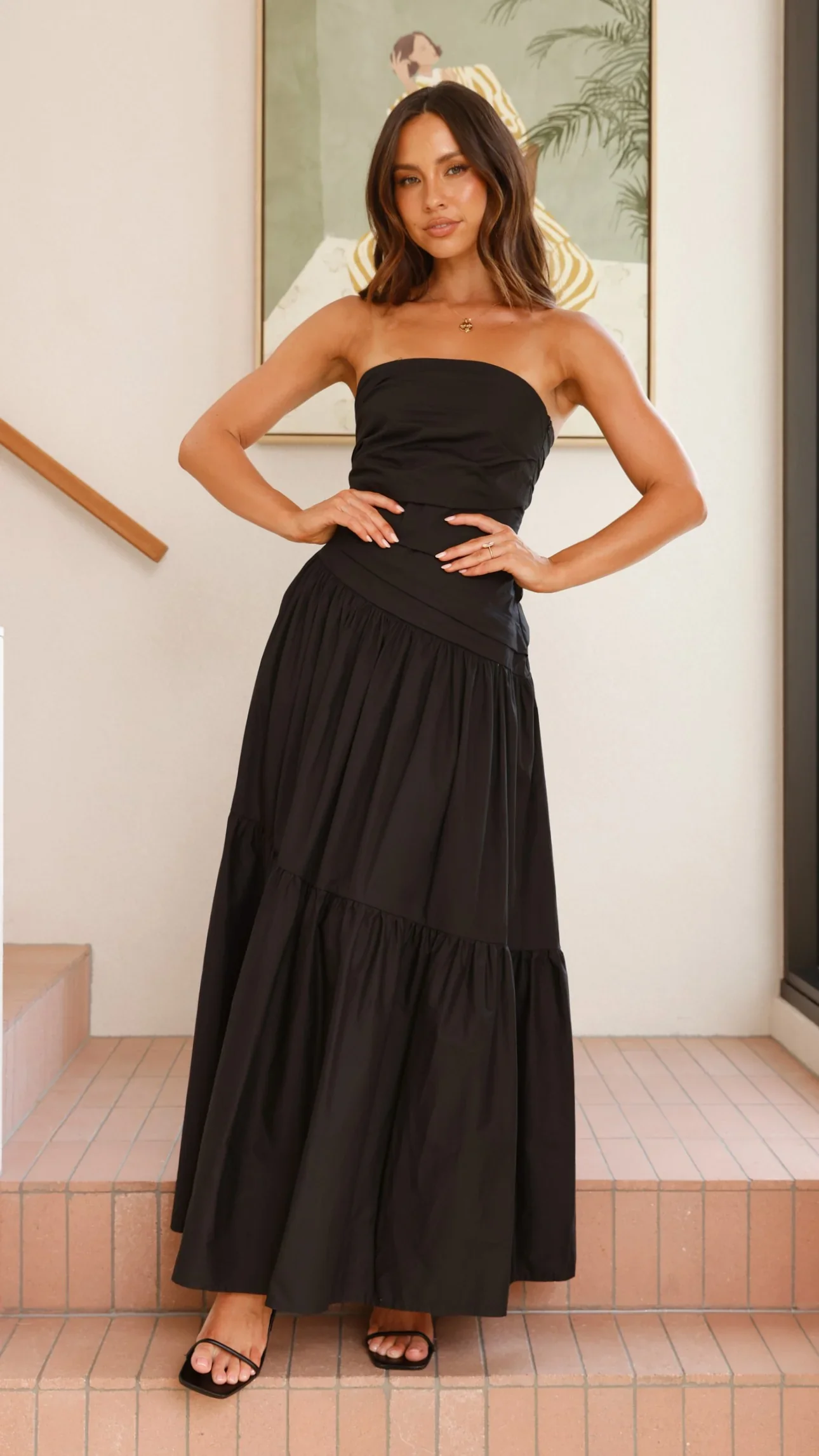 Lola Maxi Dress - Black