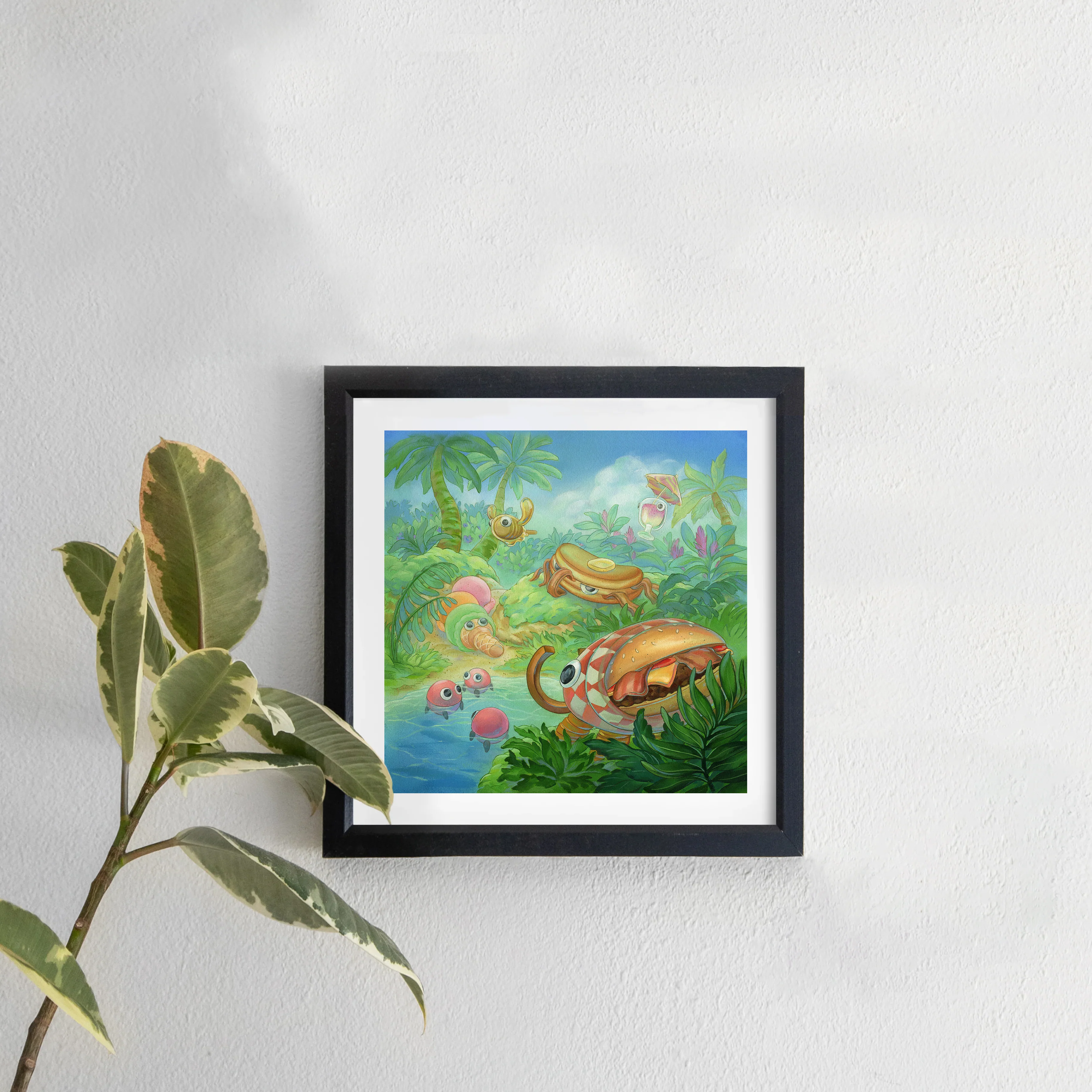 Bugsnax Fine Art Prints by Nicole Gustafsson (Limited Edition) 12x12