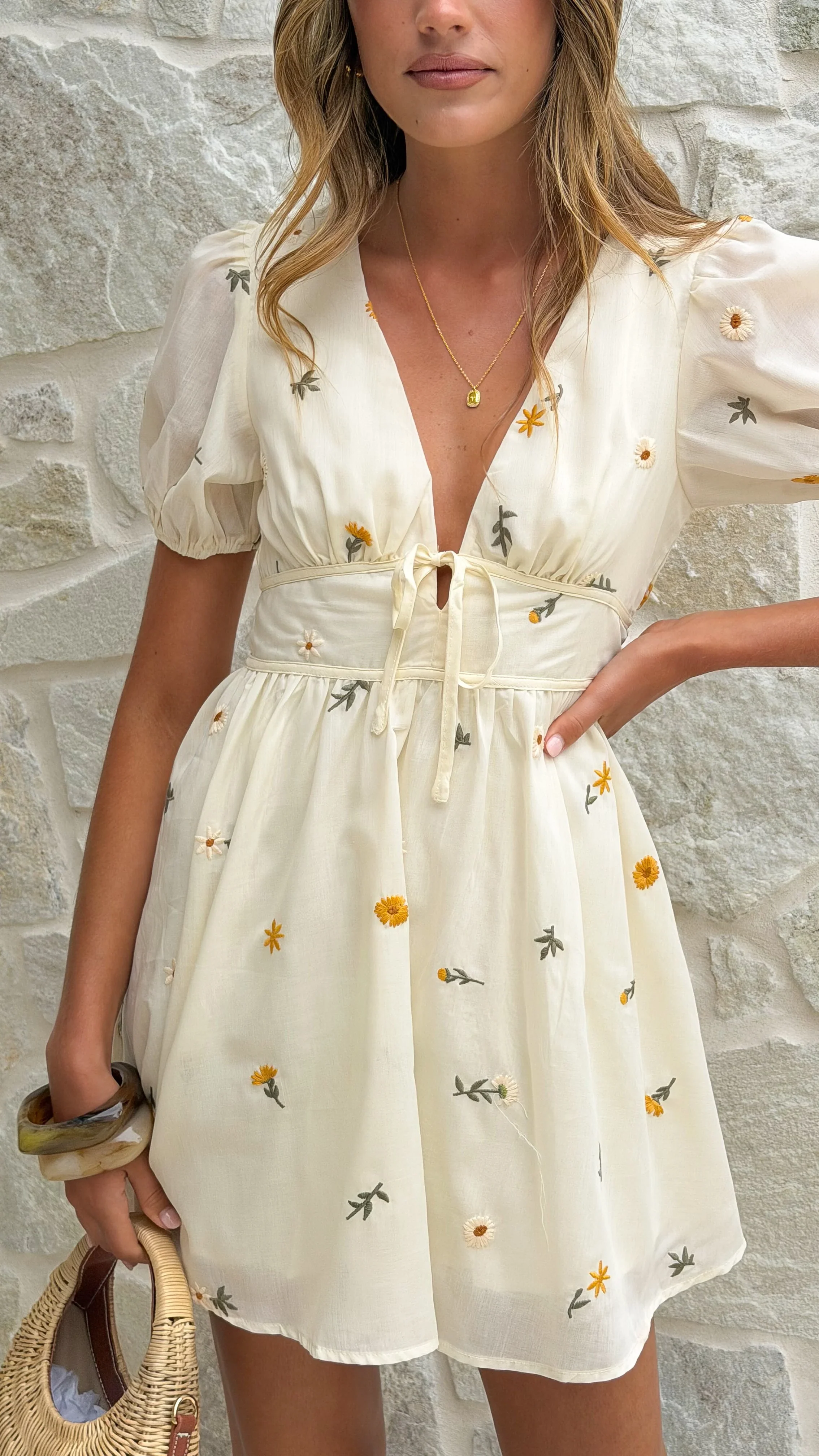 Demi Mini Dress - Leilani Print