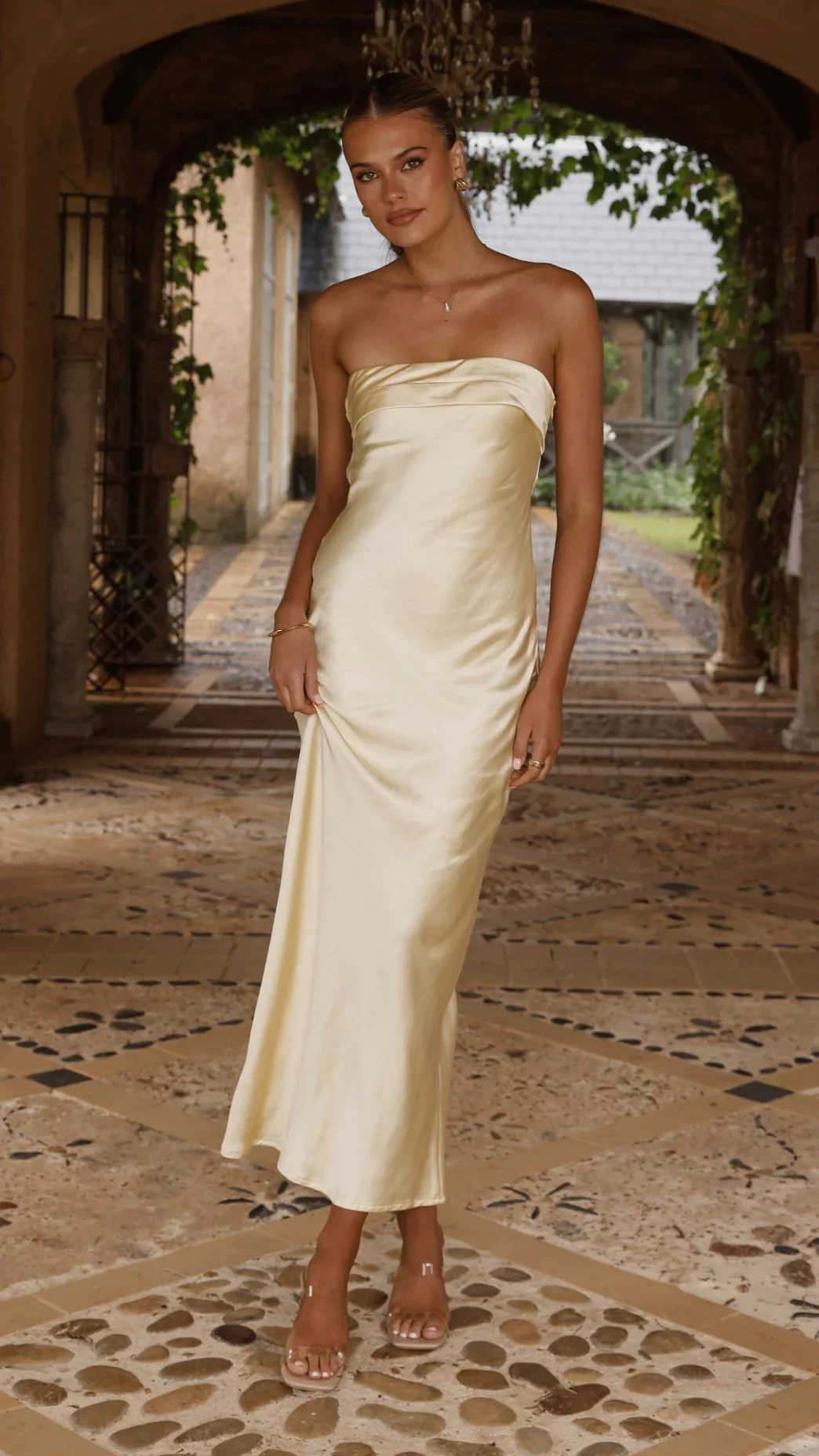 Gisele Maxi Dress - Yellow