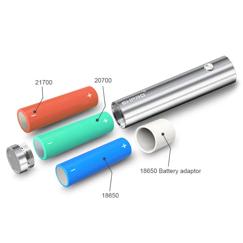 Ehpro 101 50W TC MOD Batteria