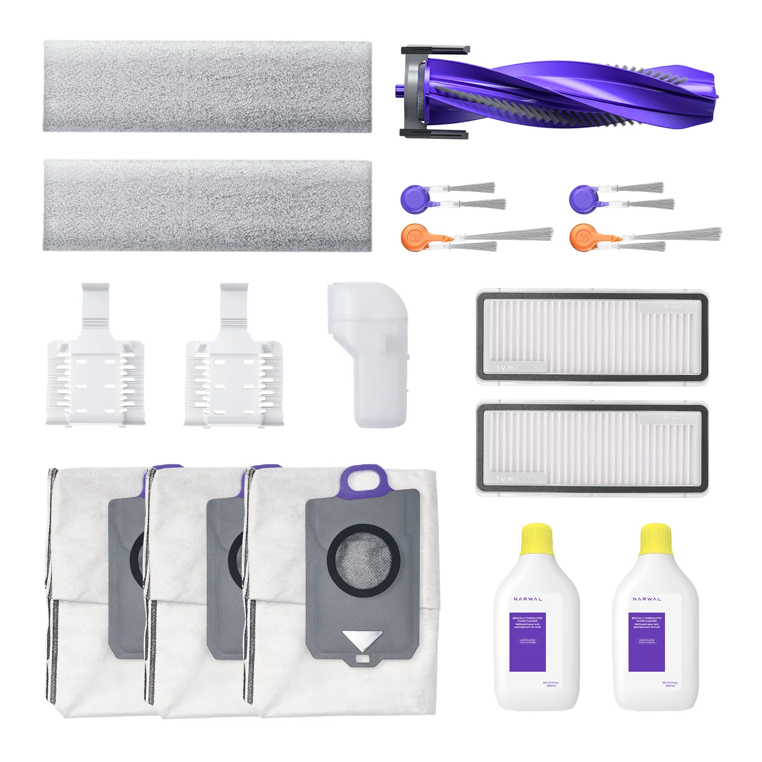 Pack d'accessoires original pour Narwal Flow