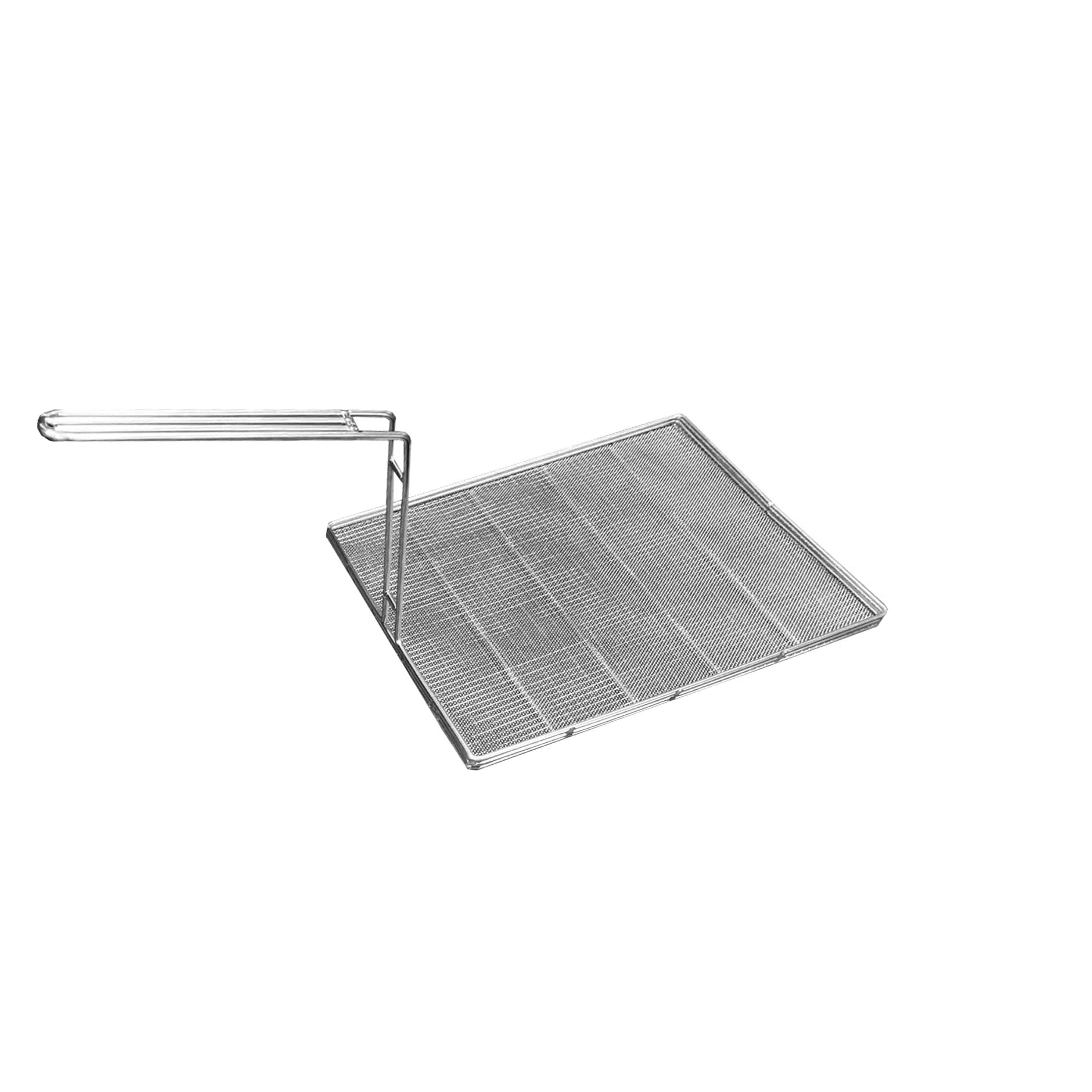 Stainless Steel Mesh Deep Fryer Filter/ Screen with handle, 14.5