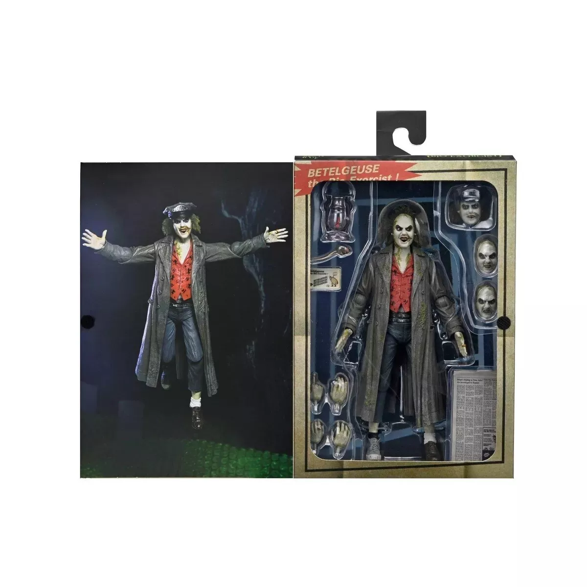 NECA Ultimate Beetlejuice 1988 Tour Guide The BioExorcist 7
