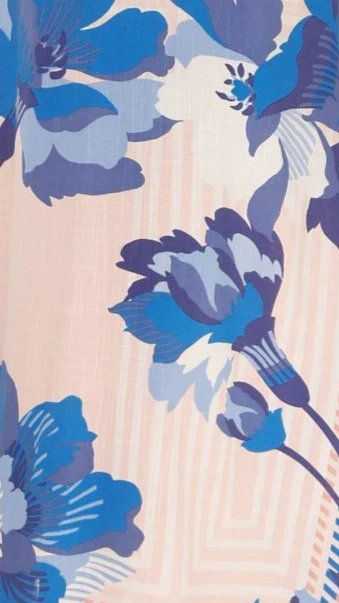 Sapphire Maxi Dress - Blossom Print