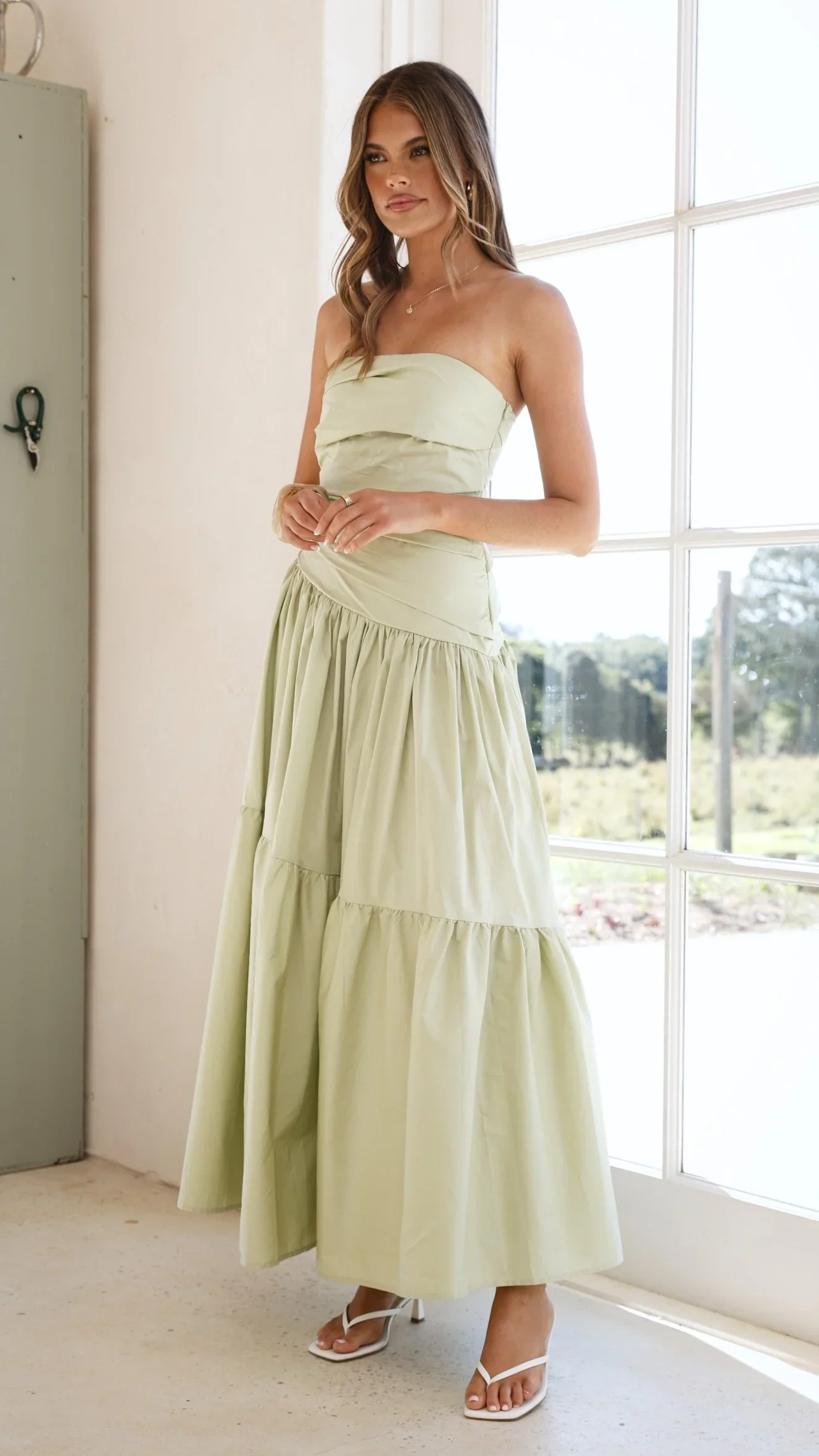 Lola Maxi Dress - Sage